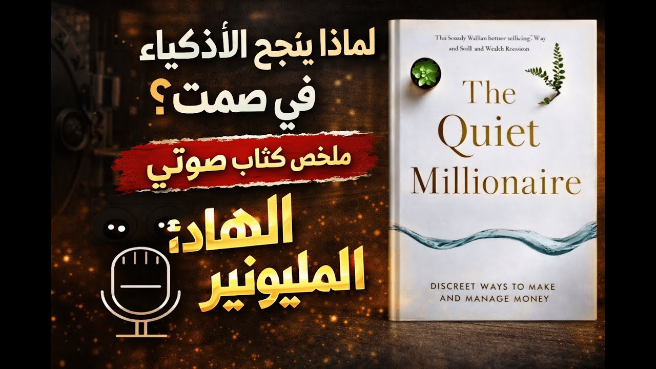 لماذا ينجح الأذكياء في صمت؟ أسرار لا يخبرك بها أحد | ملخص كتاب المليونير الهادئ
