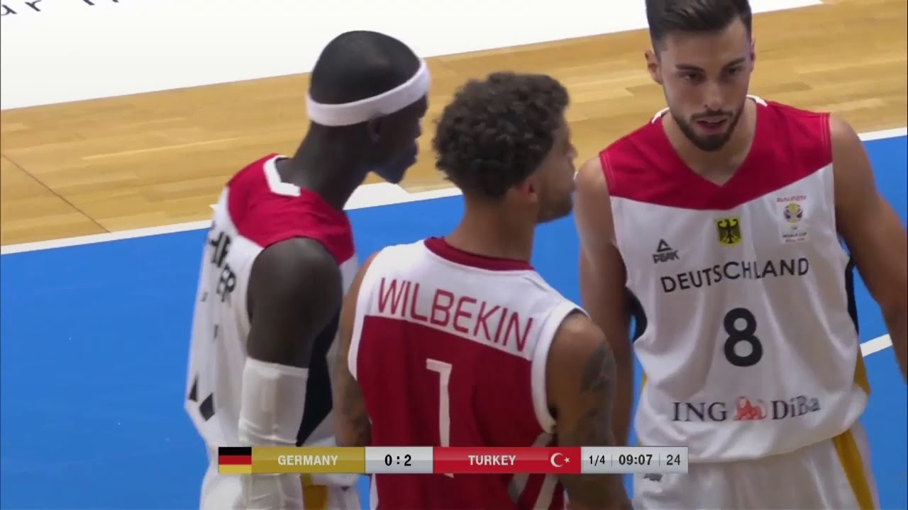 germany vs turkey--friendly basketball game--[9/9/2018]