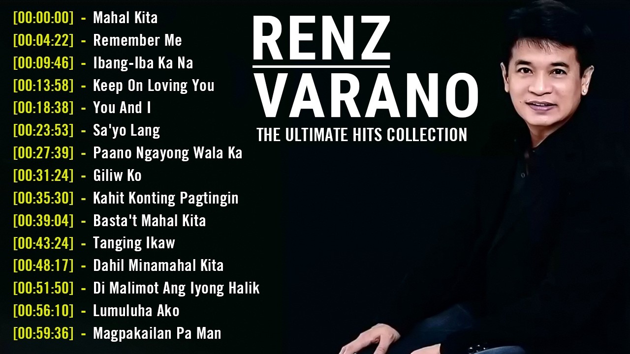 Renz Verano Nonstop Love Songs 2026 ~ Best OPM Tagalog Love Songs Of All Time