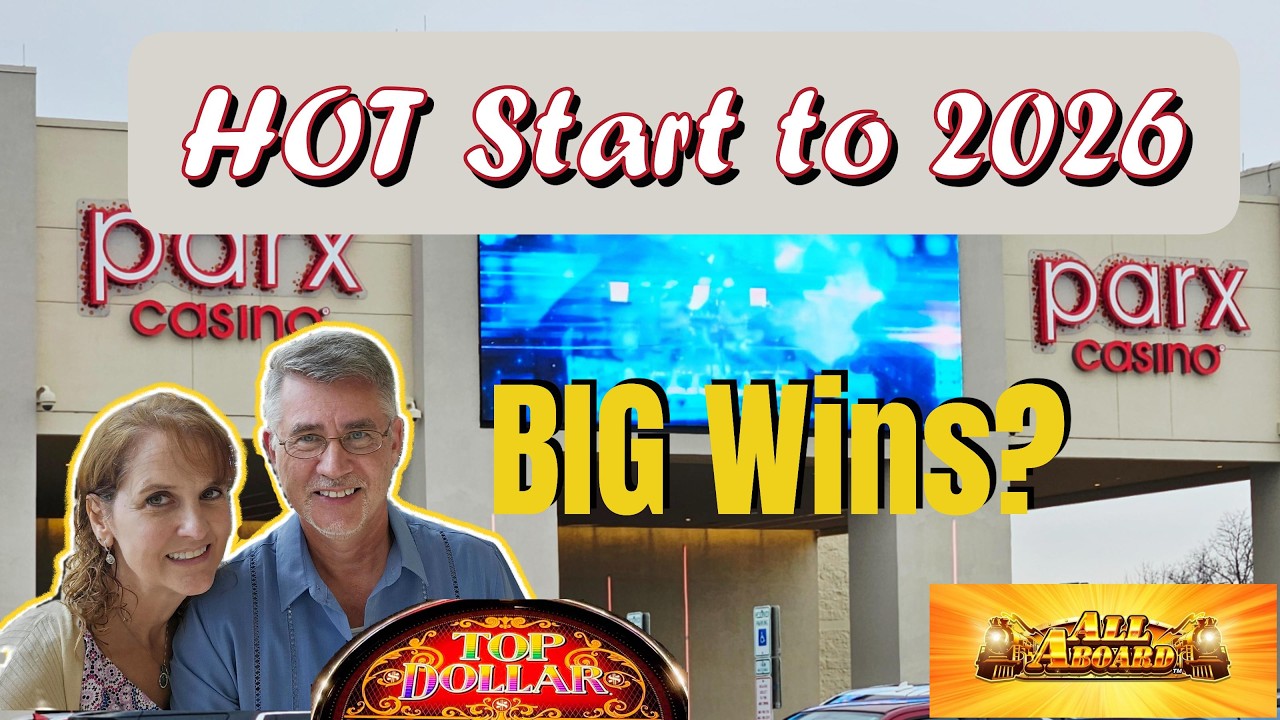 BIG WINS 💰 and Slot JACKPOTS on our first Casino Trip in 2026 