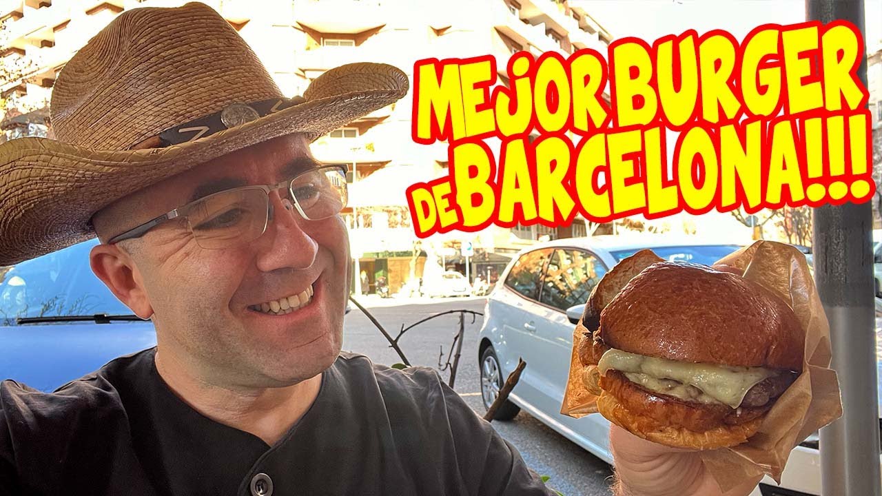 Esta ES la MEJOR HAMBURGUESA 🍔 de BARCELONA 😋 - esta vez SI!!!