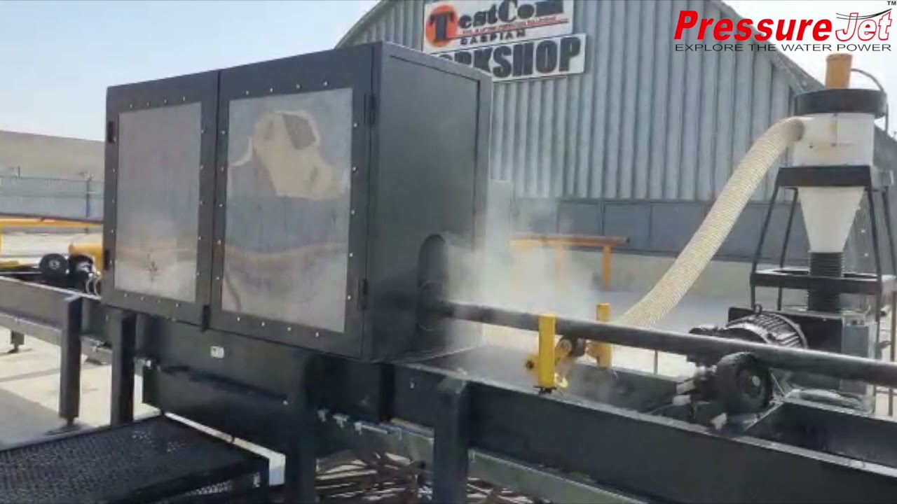 Pipe Cleaning @ 1400 Bar with Hydro Jetting Machine | PressureJet #PipeCleaning