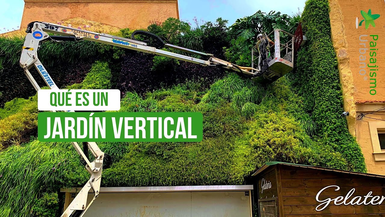 ¿QUÉ ES UN JARDÍN VERTICAL?