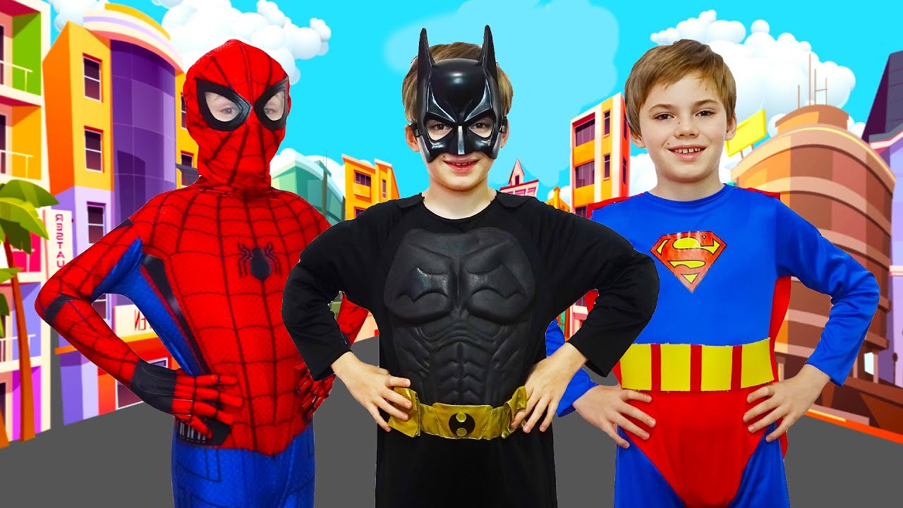 Superhero Song  Kids Songs & Nursery Rhymes by Nick and Poli