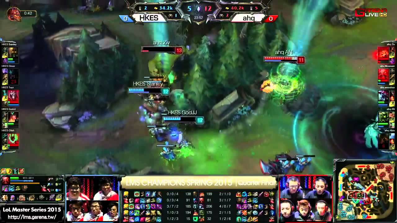 HKES vs. AHQ - 2015 LMS Spring Playoffs - Round 1 - Game 1