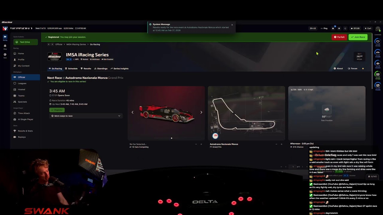 IMSA Monza | #iRacing