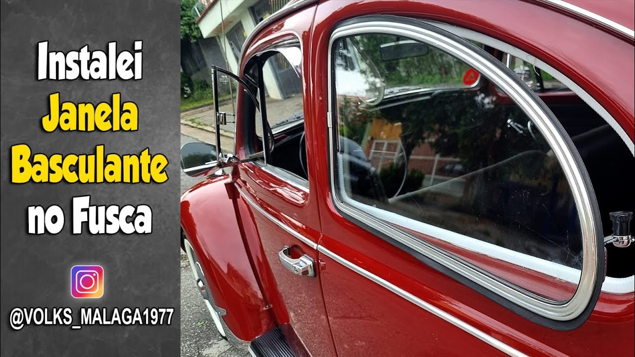 COMO INSTALAR JANELA BASCULANTE NO FUSCA | @Volks_Malaga1977-fh5sp #06
