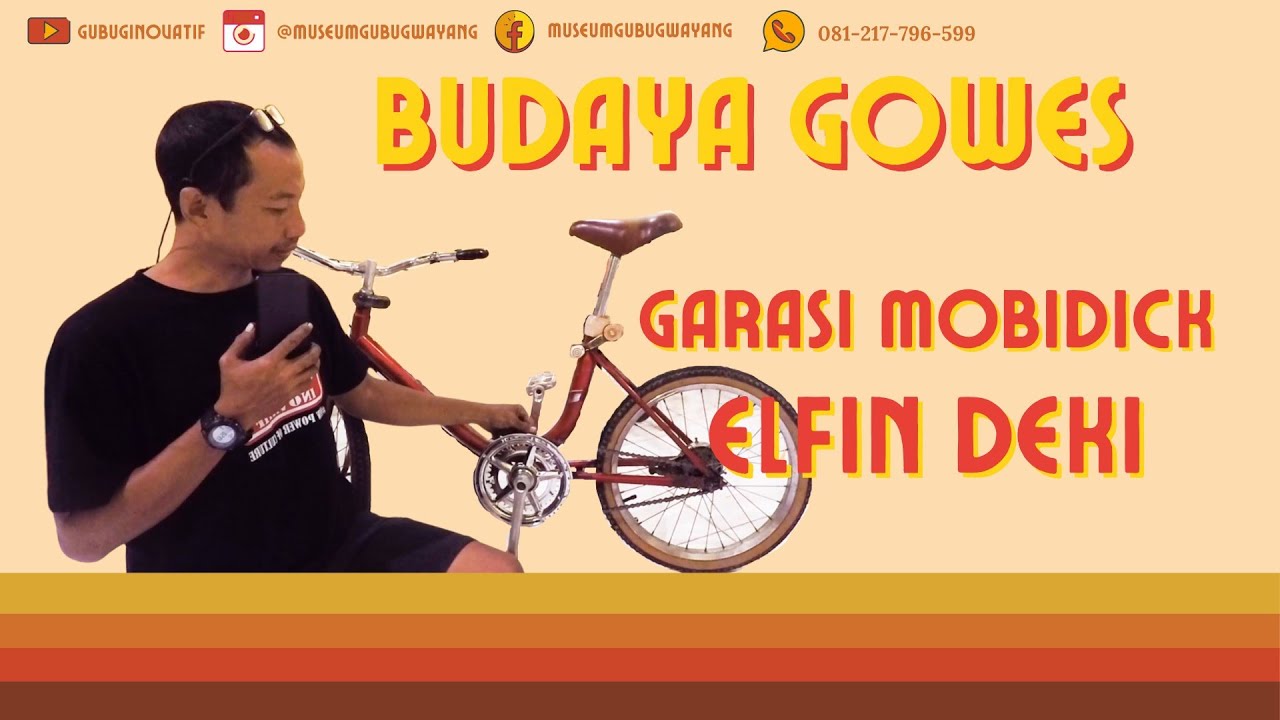 MODIFIKASI SEPEDA ELFIN DEKI JEPANG JADI MINITREK JADOEL || GARASI MOBIDICK #minitrekjadoel