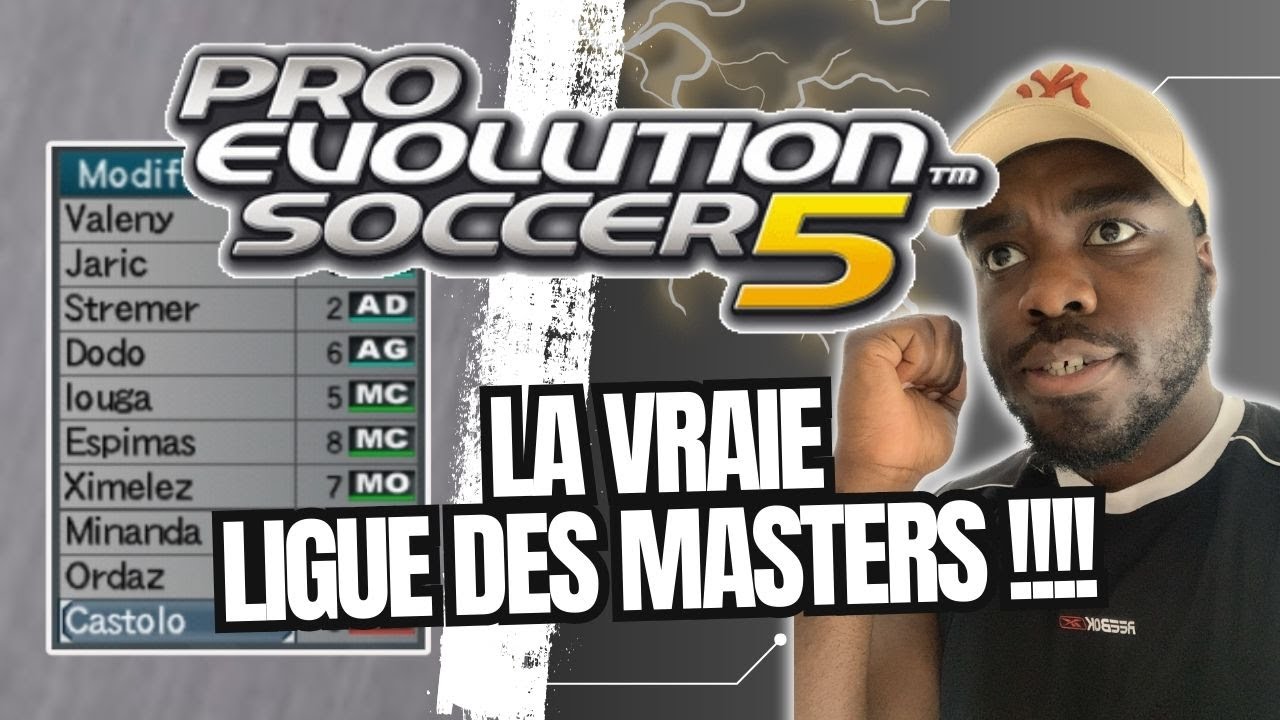 🎮 PES 5 - ON JOUE A LA MEILLEURE LIGUE DES MASTERS !!! Road to Glory Ep.1