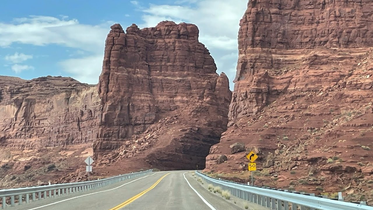 Utah State Route 95 a very scenic and remote drive