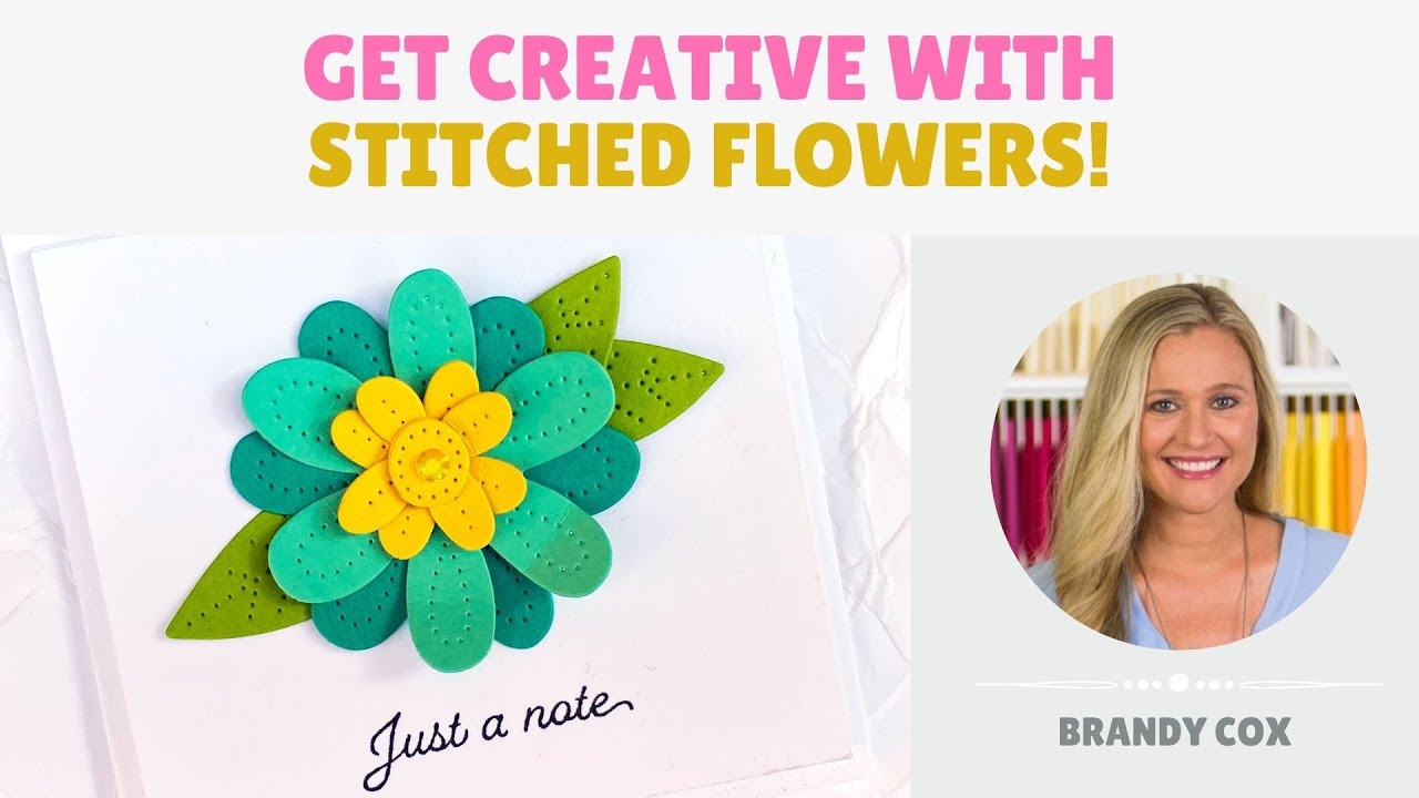 🔴 Create Fun Stitched Flowers!