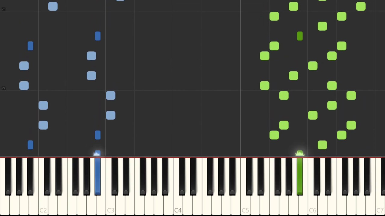 Cascada - READY OR NOT - Piano Tutorial (Synthesia)