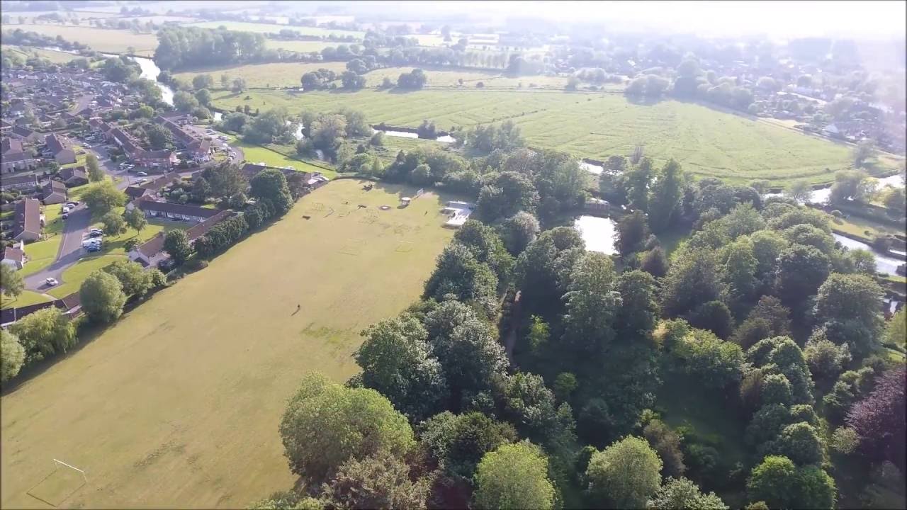Amazing Drone Footage   Downton, Wiltshire
