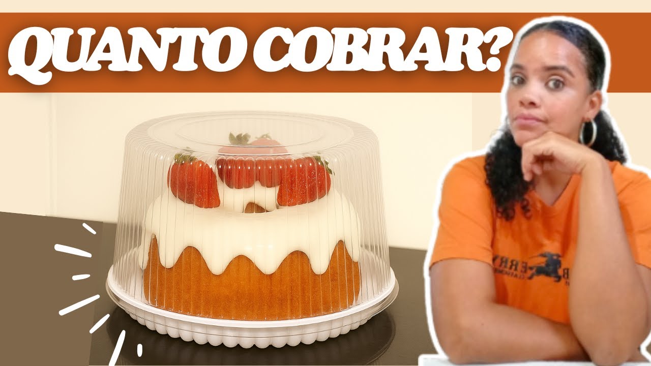 QUANTO COBRAR no seu BOLO CASEIRO GRANDE?