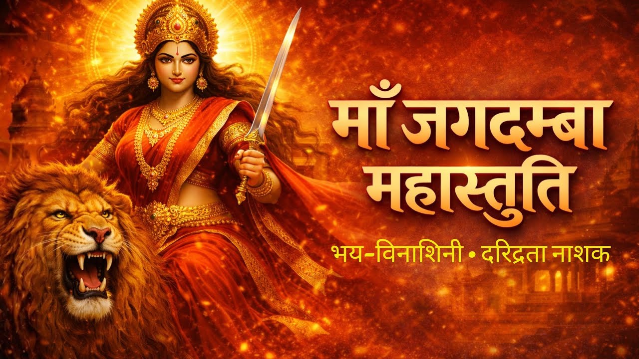 माँ जगदम्बा महास्तुति 🕉️ | Jagdamba Mata Stuti | Divine Shakti | SASAI GYAN MUSIC