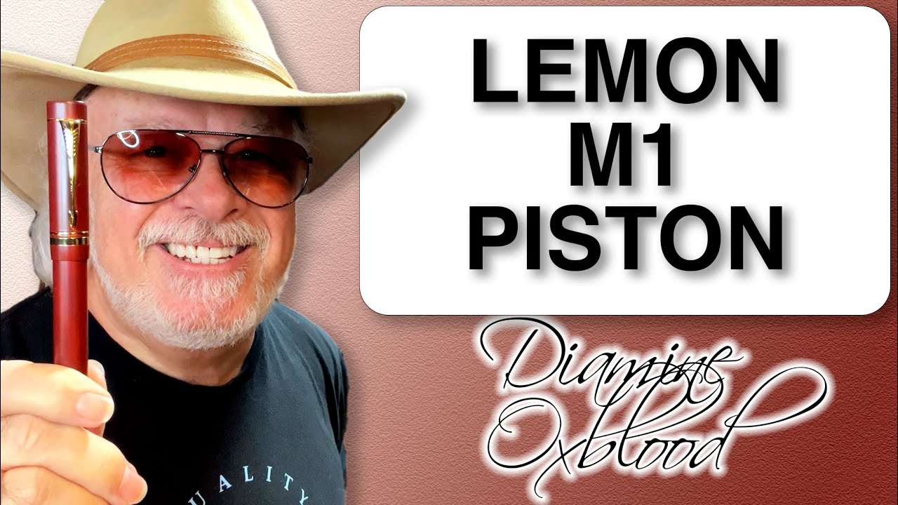 Распаковка и обзор перьевой ручки Lemon M1 Piston Filler 2023 года