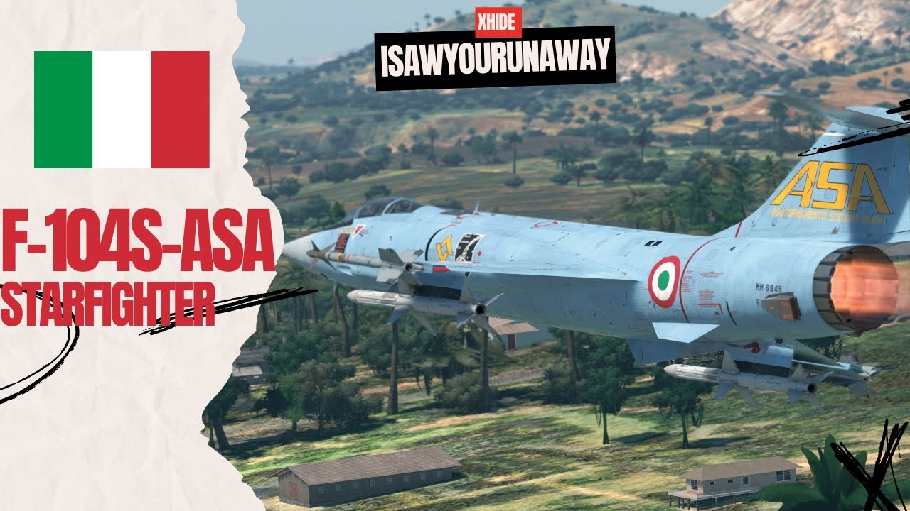 F-104S-ASA Starfighter - пара часов мучений в #warthunder