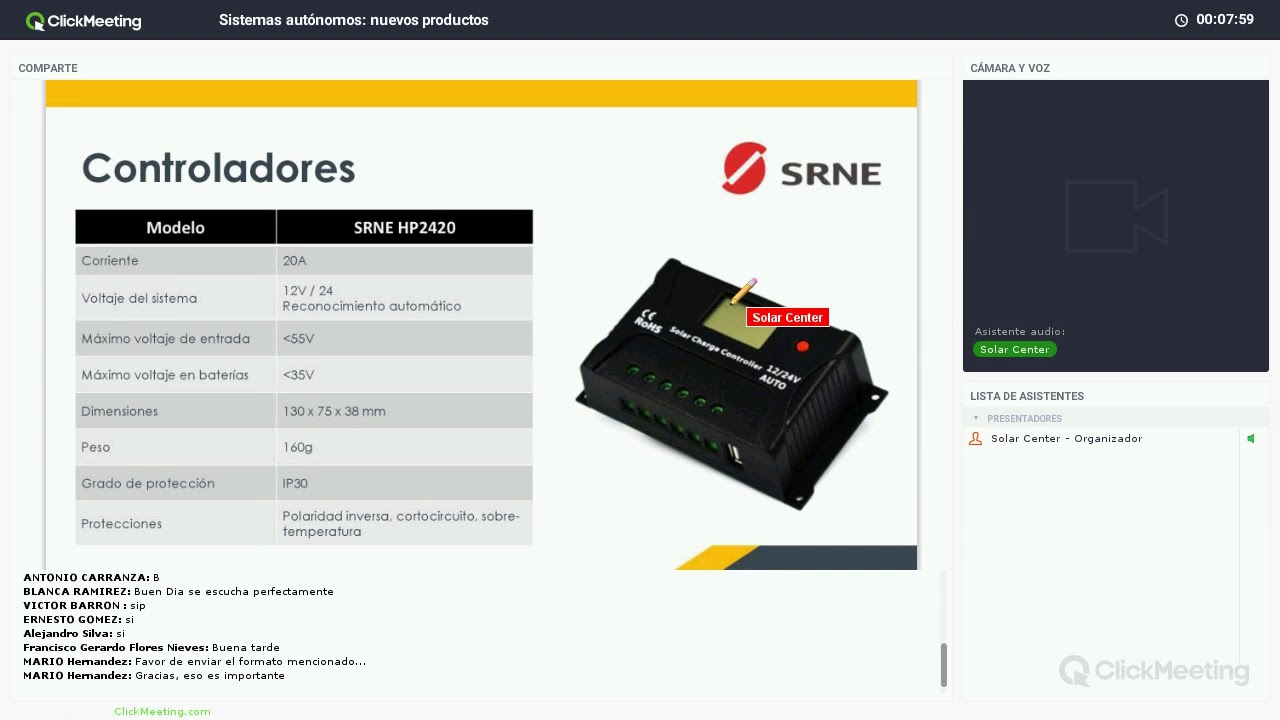 Webinar | Sistemas autónomos -  Nuevos productos