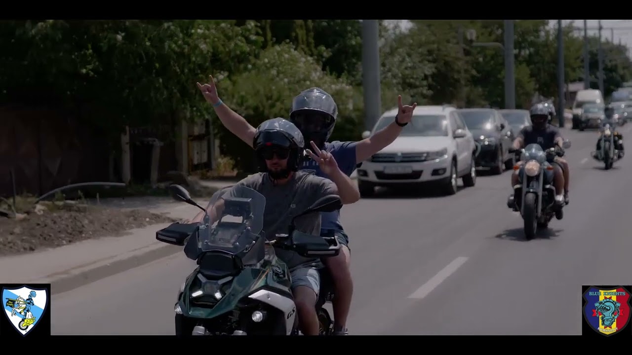 Blue Knights Romania IV LEMC Motor Fest  Ediția a  II  a, Vaslui 2024   Parada