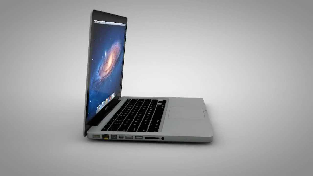 Cinema 4D: MacBook Pro 3D Model (Free Download)