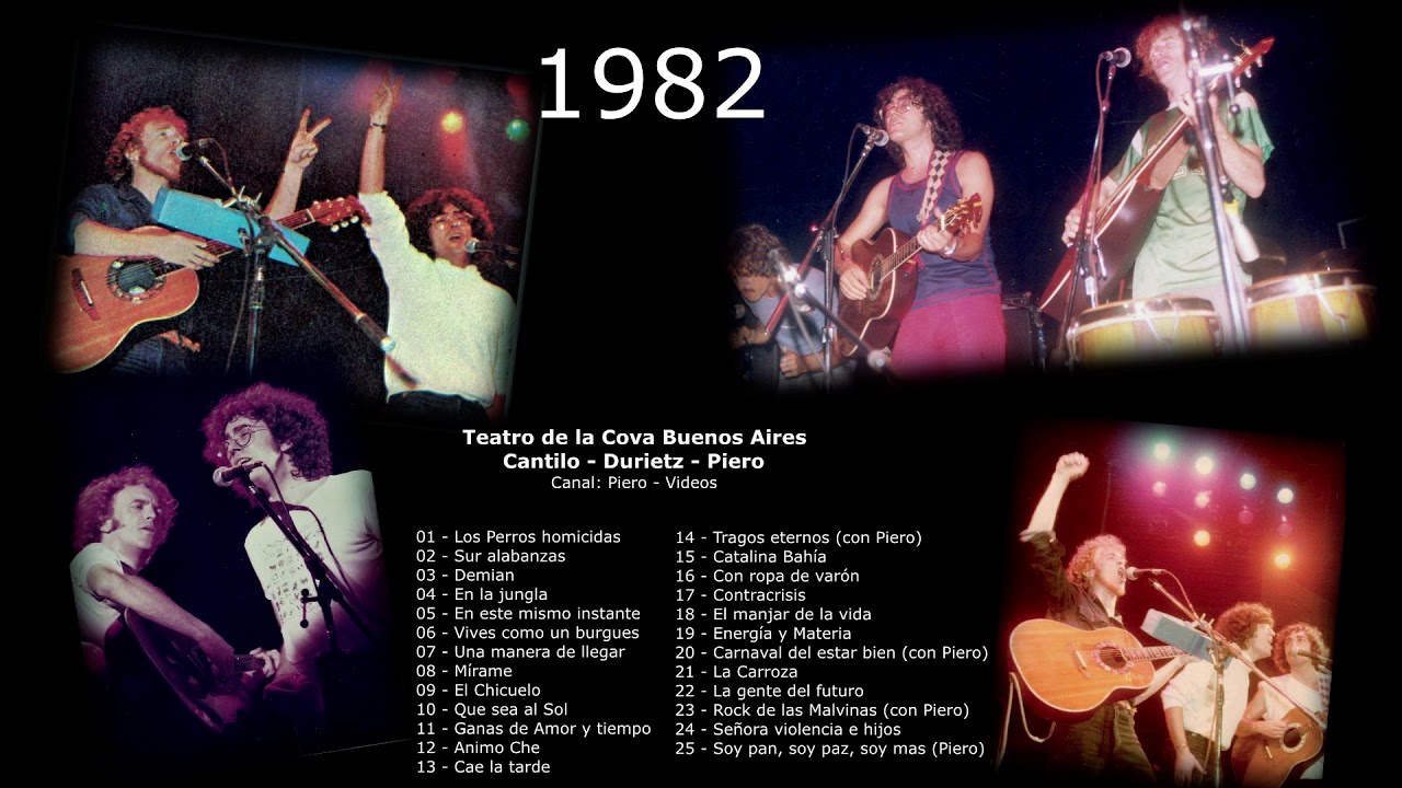 Pedro y Pablo - 𝐂𝐨𝐧𝐜𝐢𝐞𝐫𝐭𝐨 𝐓𝐞𝐚𝐭𝐫𝐨 𝐝𝐞 𝐥𝐚 𝐂𝐨𝐯𝐚 - 𝐅𝐭. Piero 1982 (𝐂𝐎𝐌𝐏𝐋𝐄𝐓𝐎)