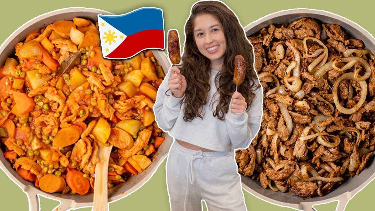 Eating Only FILIPINO Food for 24 Hours 🇵🇭🍲