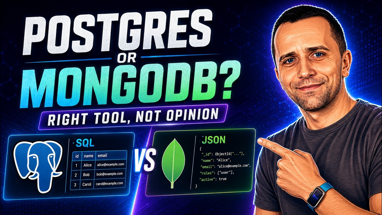 Should I use PostgreSQL or MongoDB for my new project?