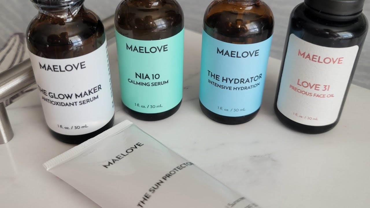 Trying out new skincare | MAELOVE SKINCARE