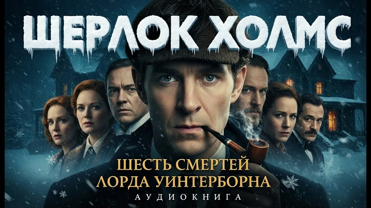 ШЕРЛОК ХОЛМС:  Шесть смертей лорда Уинтерборна | Аудиокнига | Новый детектив