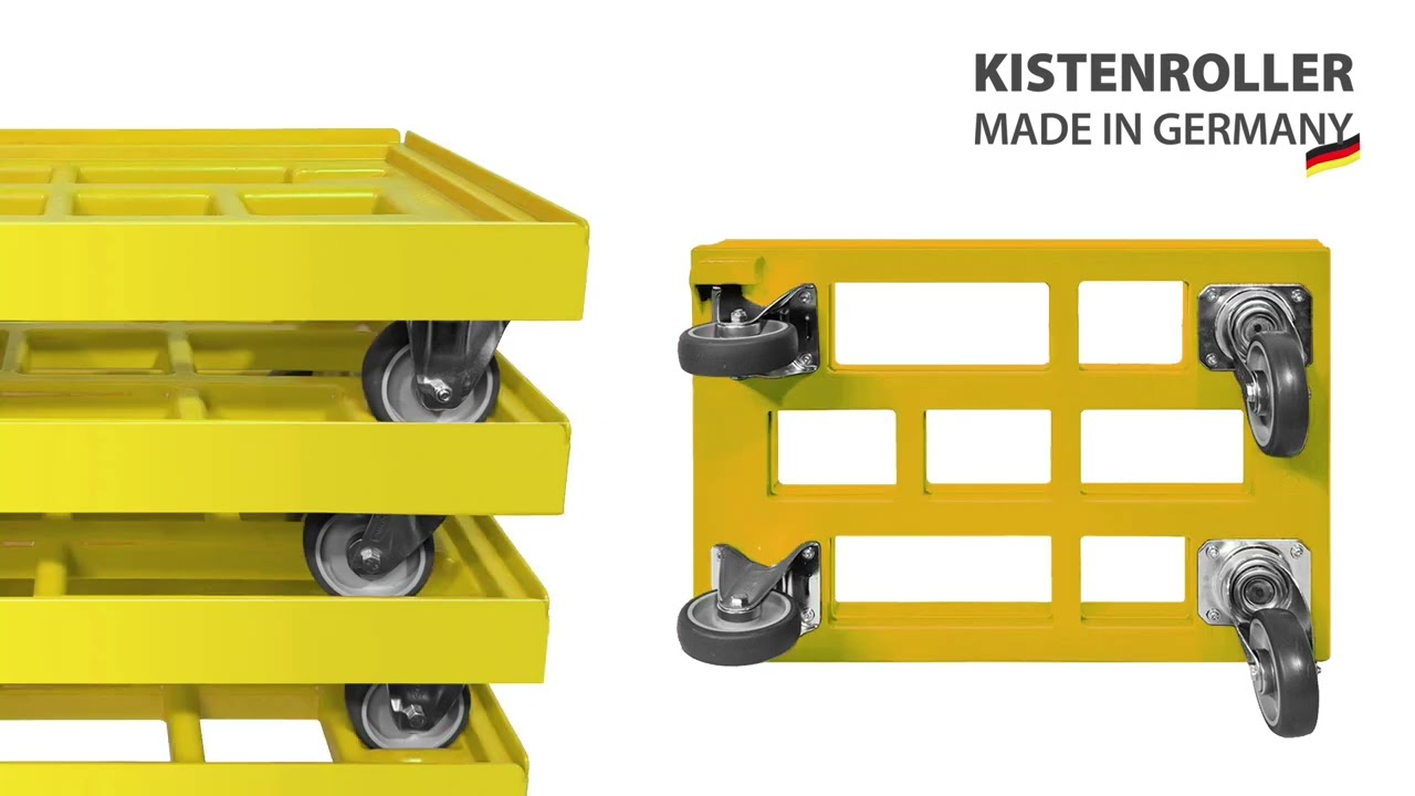 Kistenroller & Transportroller vom  Profi