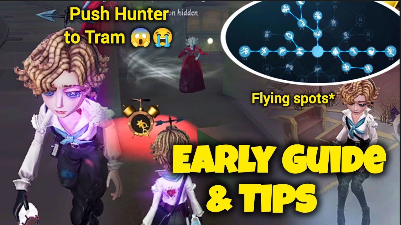 METEOROLOGIST EARLY GUIDE & TIPS (+Flying Spots) Identity V Wendy New Survivor TEST SERVER