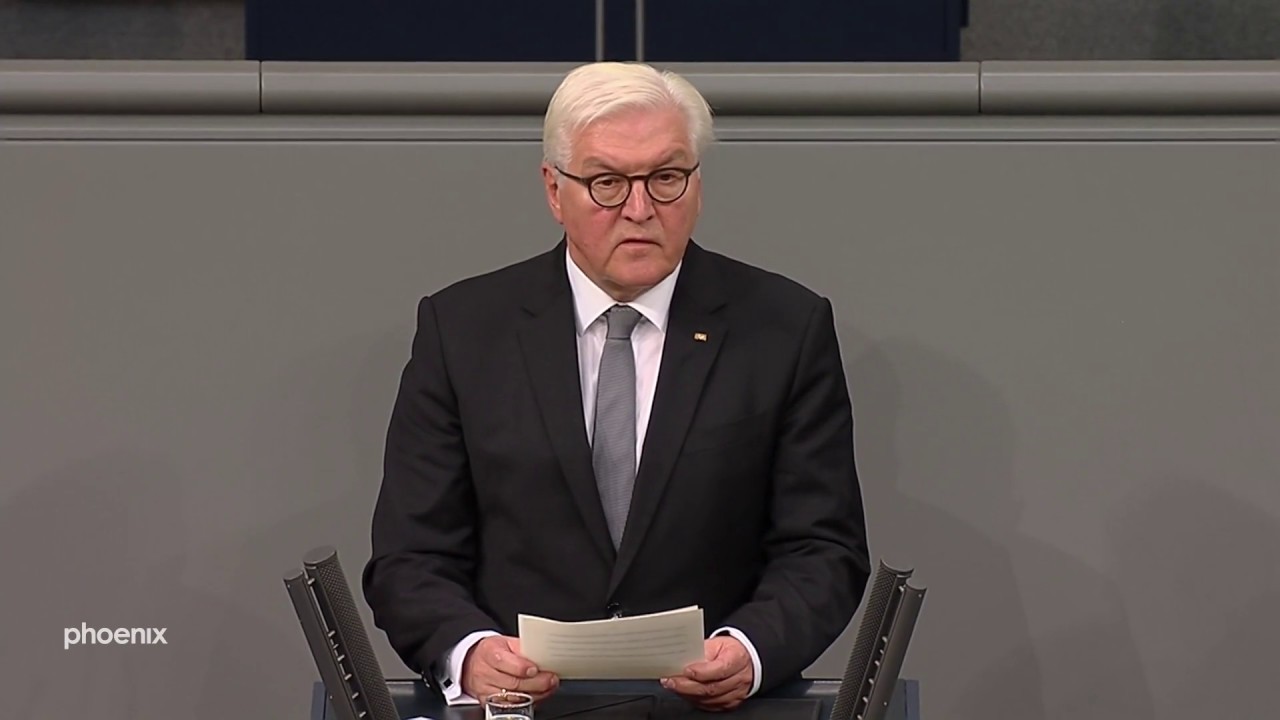 Volkstrauertag: Rede von Bundespräsident Frank-Walter Steinmeier im Bundestag
