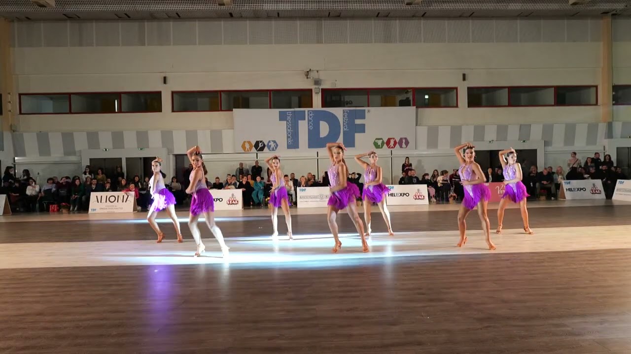 8th TDF(Thessaloniki Dance Festival)2023.Category:All Ladies Strictly Latin Youth.🥉3rd Place!!!