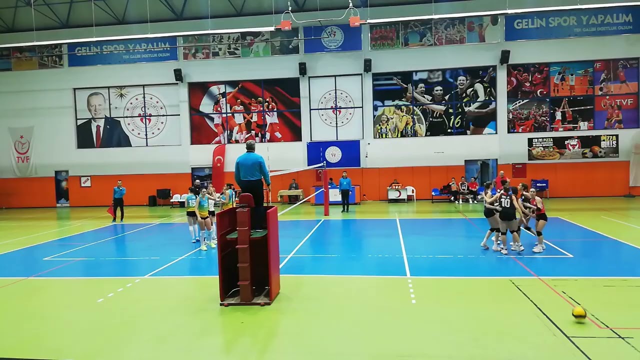 TVF : 3 - PTT : 0 ( GENÇ KIZLAR SÜPER LİGİ MÜCADELESİ )