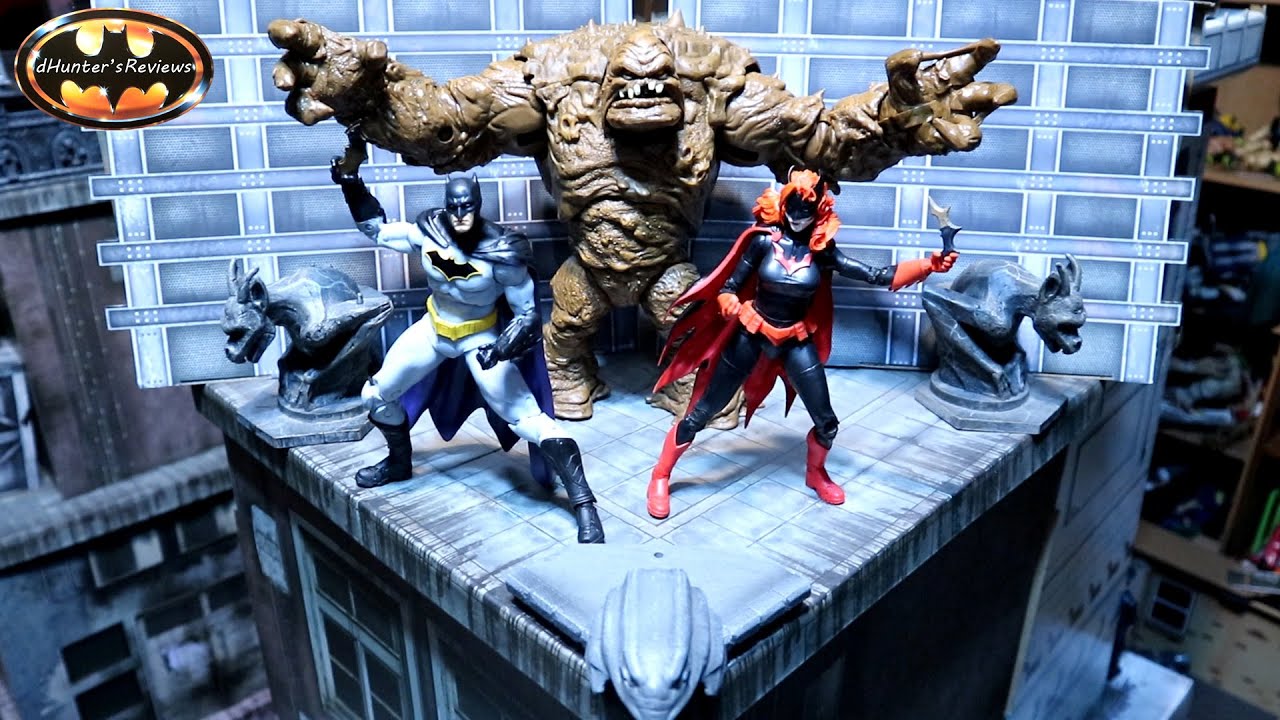 Обзор и сравнение наборов из 3 фигурок McFarlane DC Multiverse Batwoman Batman Clayface Rebirth