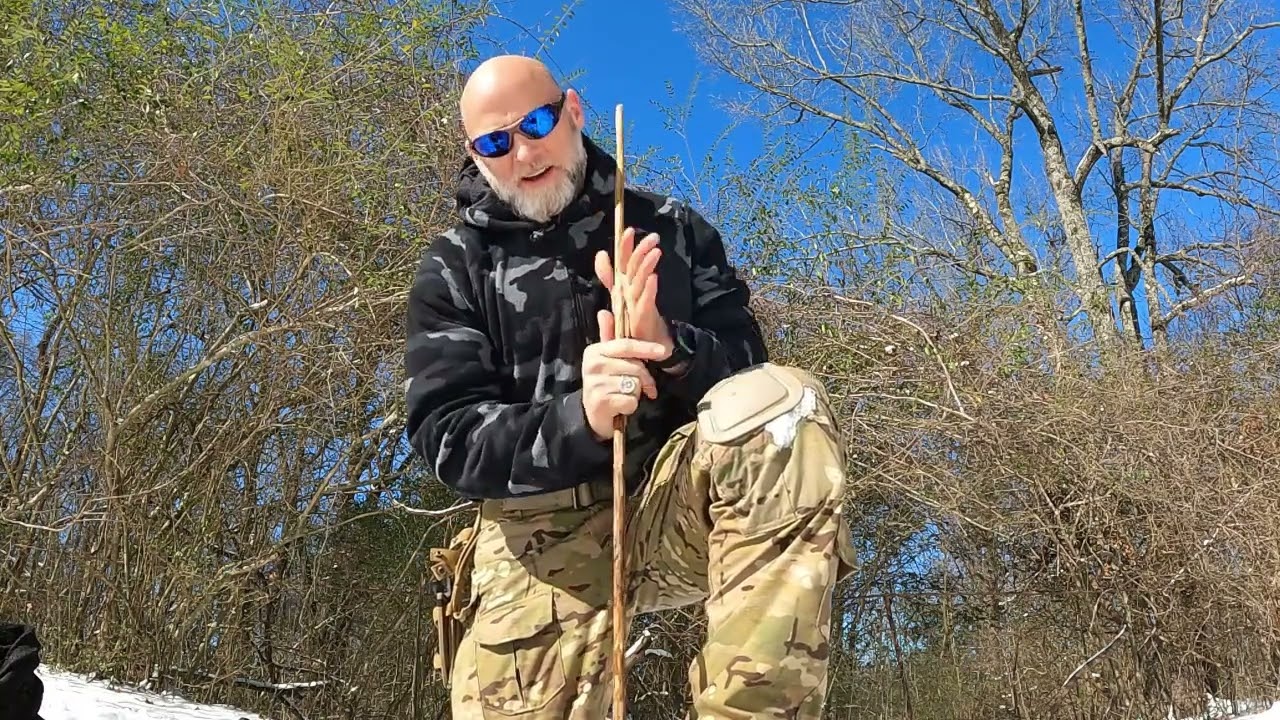 PRIMITIVE HAND DRILL FIRE IN THE SNOW WITH ALEX COKER