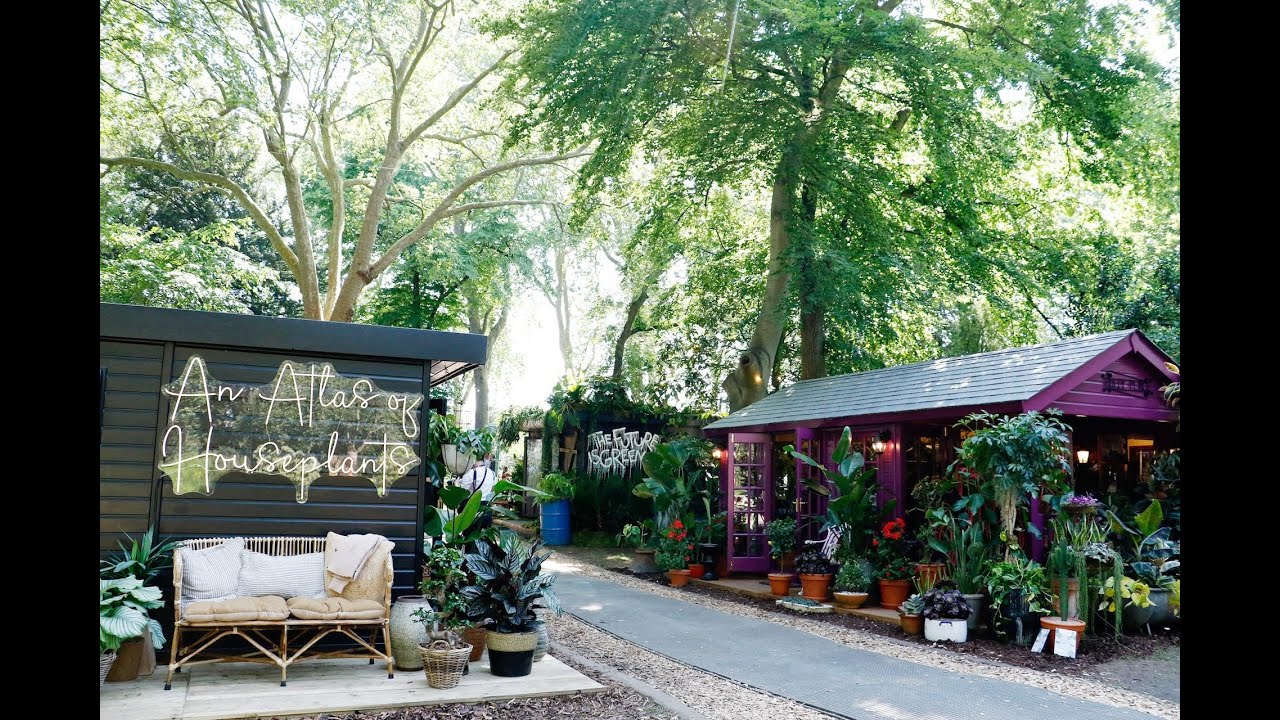 RHS Houseplant Studios 2024 in collaboration with Malvern Garden Buildings