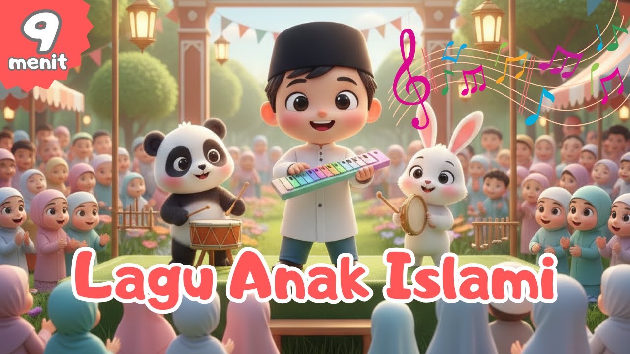 Lagu Anak Islami - Allahul Kaafi, Aku Mau ke Mekkah, 5 Rukun Islam, 10 Malaikat dan tugasnya