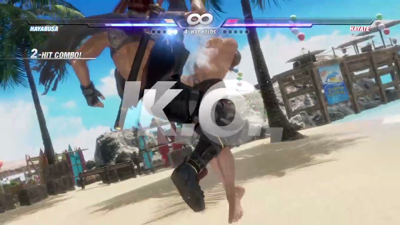 DEAD OR ALIVE 6 Hayabusa vs Hayate