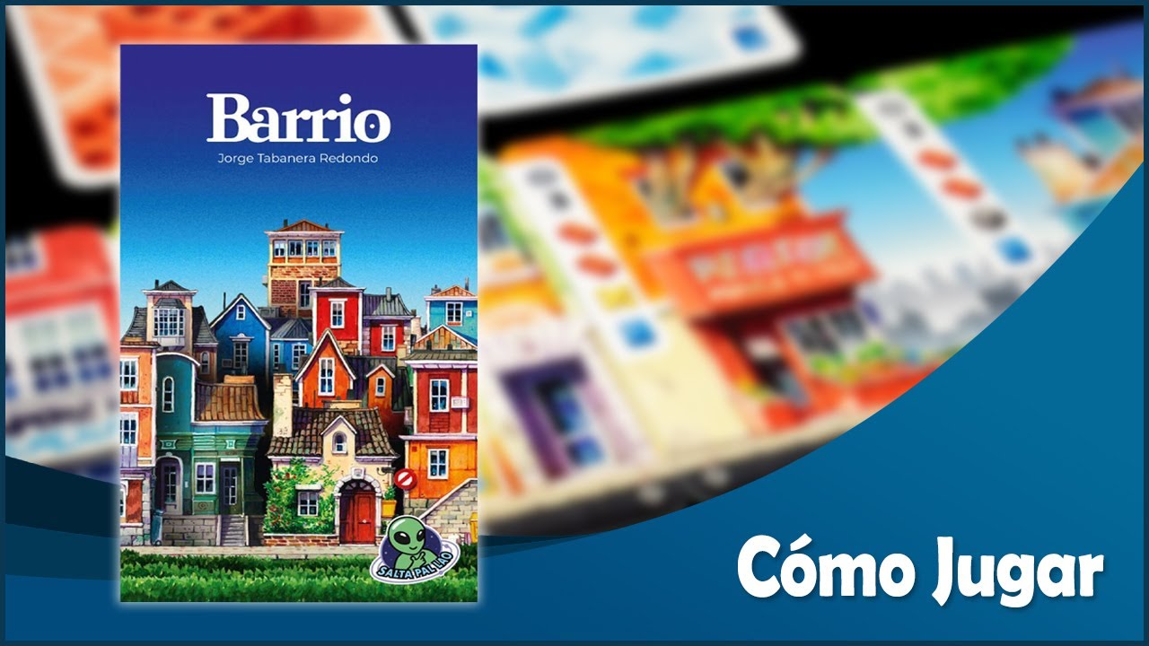 Aprende a Jugar BARRIO 🏚️🏡🏠 - Tutorial, Rondas de Ejemplo y Comentarios