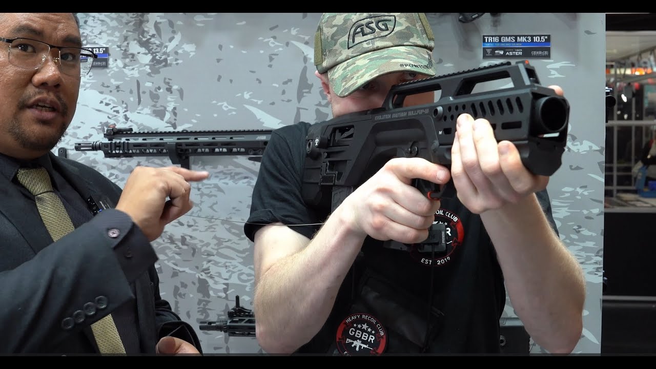 The All New @GUAY2TV ESG B10 Gas Shotgun, A CQB Monster? | IWA 2024 | Heavy Recoil Club