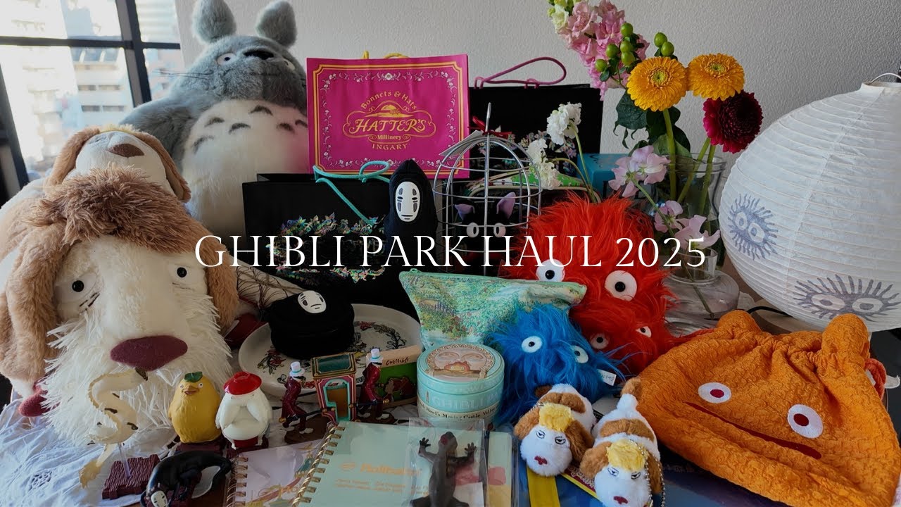 【最新版】Ghibli Park HAUL 2025🏰 | ジブリパーク??万円分の購入品紹介 | パーク限定アイテム新作情報🎪 | ヒンの購入方法