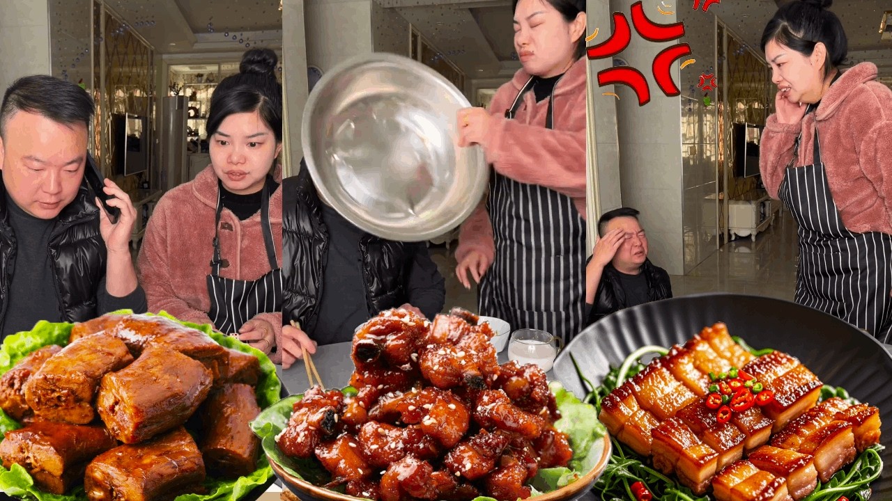 愚蠢老公这是出轨了吗?那就休想吃我做的饭！看我怎么收拾他！