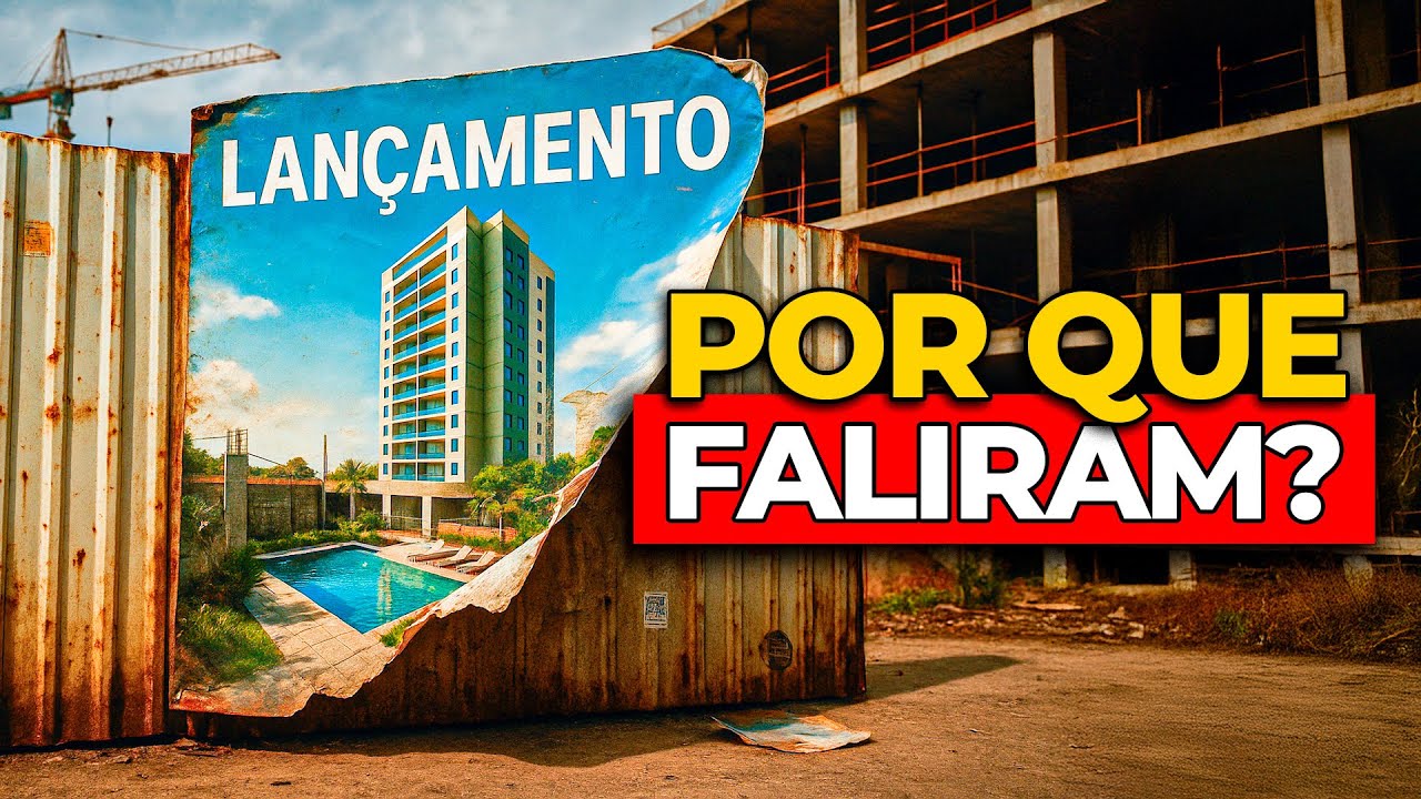 Construtoras est&atilde;o QUEBRANDO! Cuidado ao Comprar NA PLANTA!