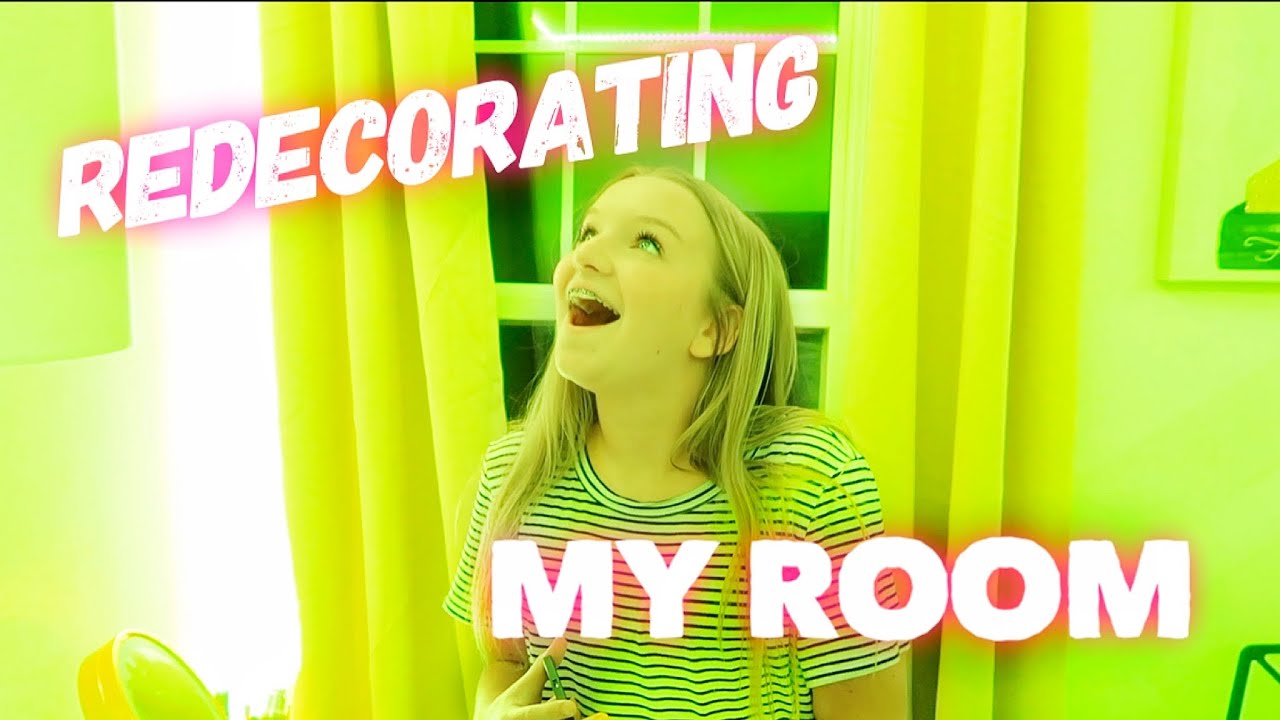 REDECORATING MY ROOM WITH LED LIGHTS | Bryleigh Anne