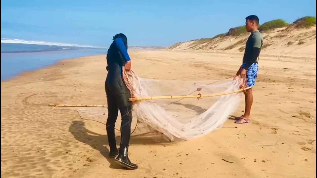 أسهل طريقة الصيد بالشباك 