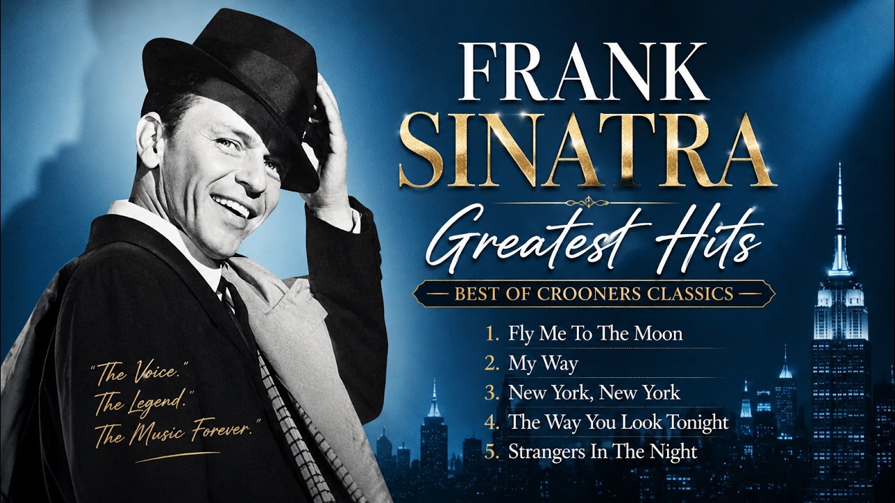Frank Sinatra Greatest Hits | Best of Crooners Classics (Fly Me To The Moon, My Way)