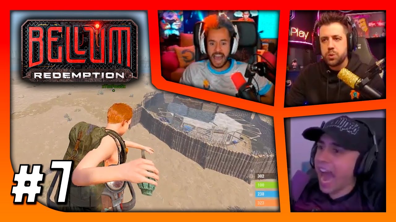 🤣MEJORES MOMENTOS de BELLUM 2🤣 - DÍA #7 - AURONPLAY, VEGETTA, XOKAS, GREFG...