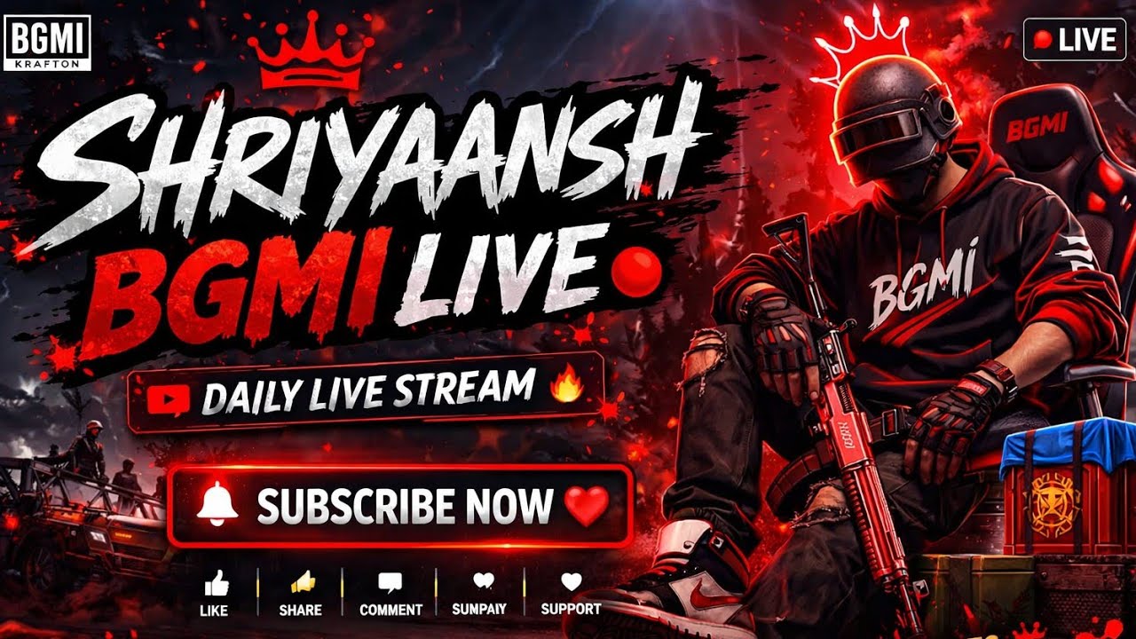 PUBG BGMI LIVE STREAM