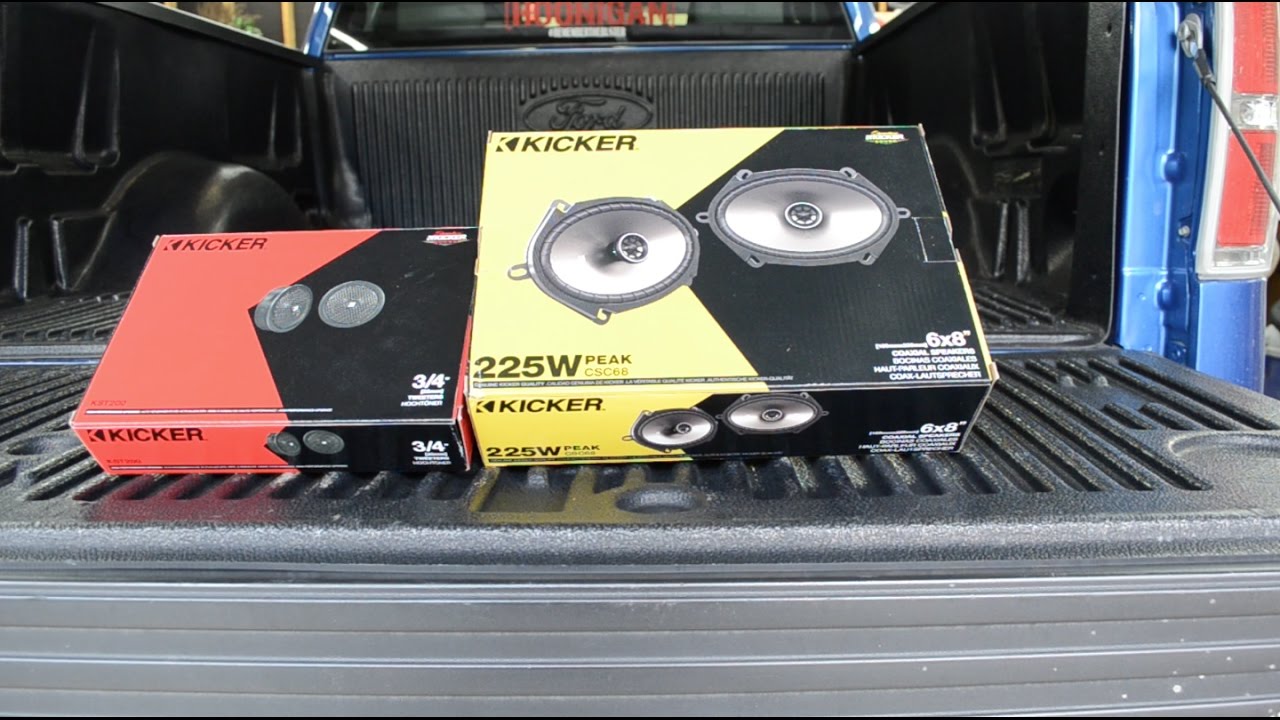 11-14 F150 Supercab Kicker Speaker Install